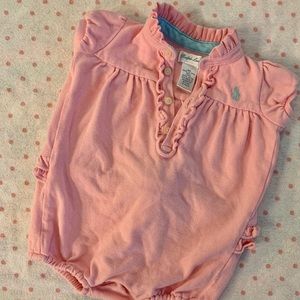 👗Ralph Lauren short sleeve romper🎀
